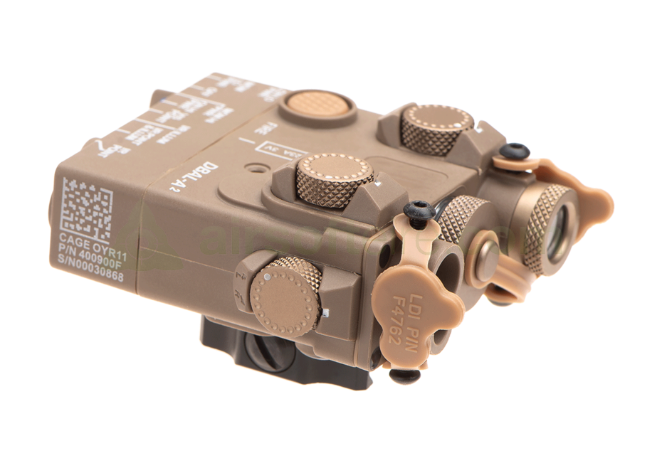 WADSN DBAL-A2 Illuminator / Laser Module Red + Green - Tan (Polymer)