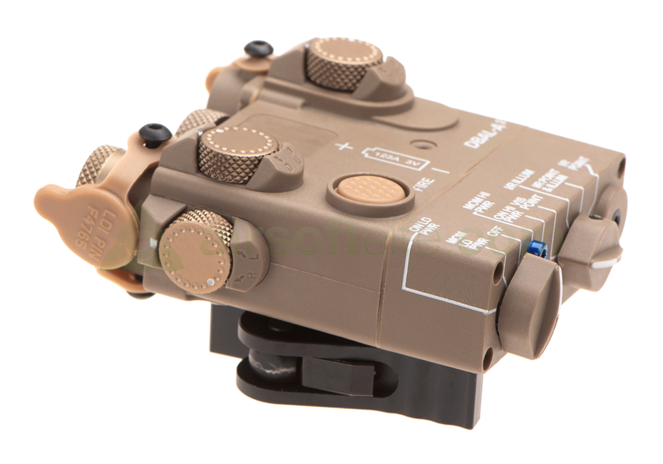 WADSN DBAL-A2 Illuminator / Laser Module Red + Green - Tan (Polymer)