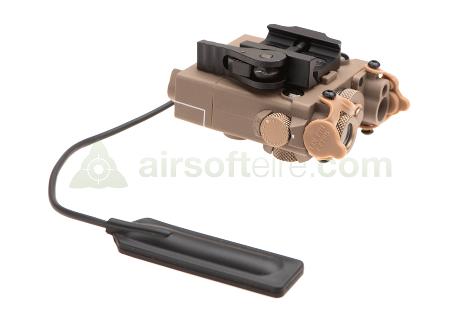 WADSN DBAL-A2 Illuminator / Laser Module Red + Green - Tan (Polymer)