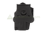 Amomax Q.R. Universal Polymer Paddle Holster - Black