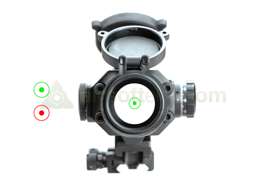 UTG 4X32 T4 Prismatic Scope Circle Dot