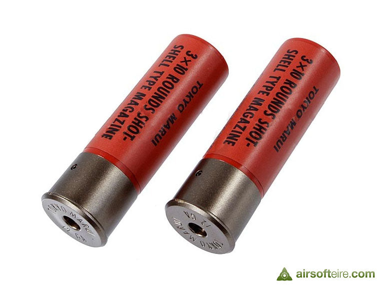 Tokyo Marui 30rd Red M870 Shotgun Shells - Twin Pack