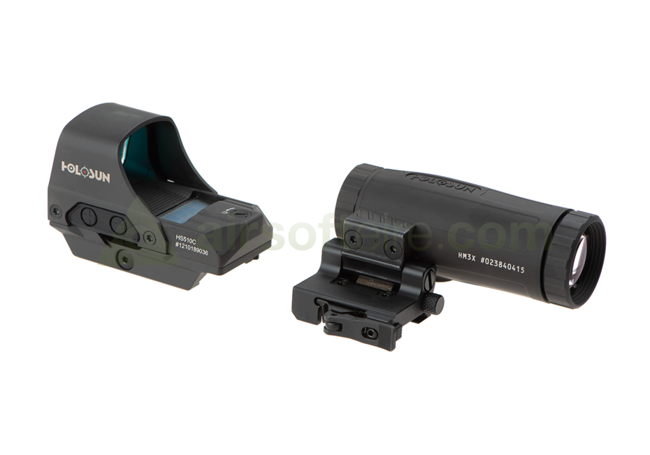 *Special Order* Holosun HS510C Solar Dot Sight Combo with HM3X