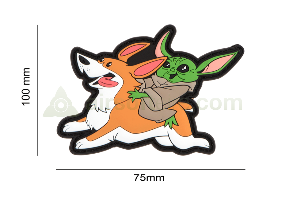 Airsoftology "Corgi's Gone Wild" - The Baby Alien & Corgi Patch