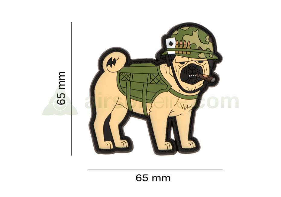 Airsoftology "Nam Pug" Tactipug Patch