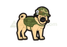 Airsoftology "Nam Pug" Tactipug Patch