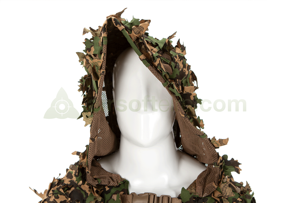 Invader Gear Base Leaf Ghillie - Partizan