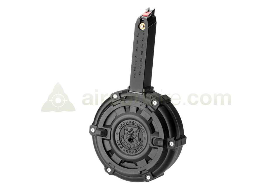 G&G 300rd SMC-9 Drum Magazine - Gas