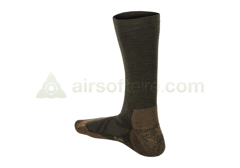 ClawGear Merino Crew Socks - Green