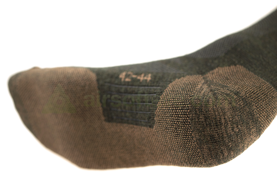 ClawGear Merino Crew Socks - Green