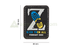 JTG 3D Kick Them All Patch  - Blue/Yellow