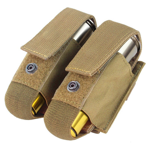 Condor Double 40 MM Grenade Pouch - Coyote Brown