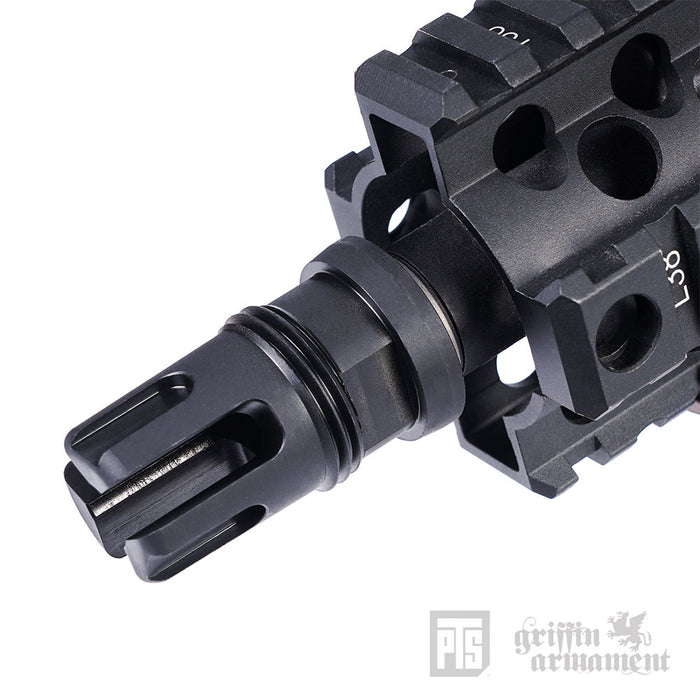 PTS Griffin Armament - Taper Mount Minimalist Stealth Flash Suppressor - 14mm CCW