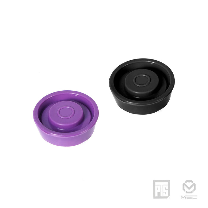 PTS/MEC - V Piston Head Set (6pack) - Black & Purple