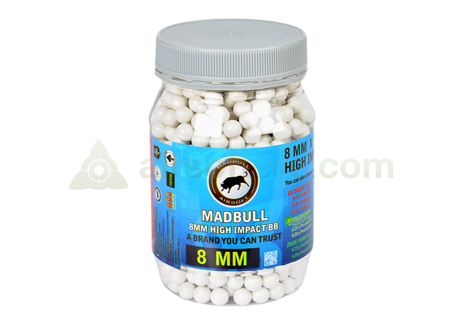 Madbull 850 0.48g High Impact BBs - 8mm