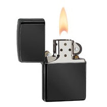 Zippo Ebony Gloss Lighter - 60000817