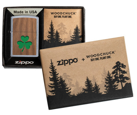 Zippo Woodchuck Clover Lighter - 60004755