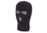 KombatUK Knitted Acrylic 3 Hole Balaclava - Black