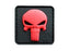 JTG 3D Rubber Punisher Patch - Red