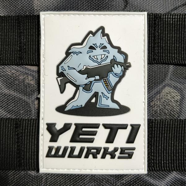 ClawGear Yeti Wurks Yeti Patch White