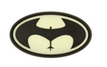 JTG 3D Rubber Buttman Patch - Glow in the Dark
