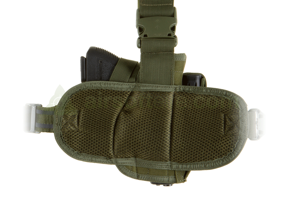 Invader Gear Left Handed Dropleg Holster for M92, G17, 1911 - OD