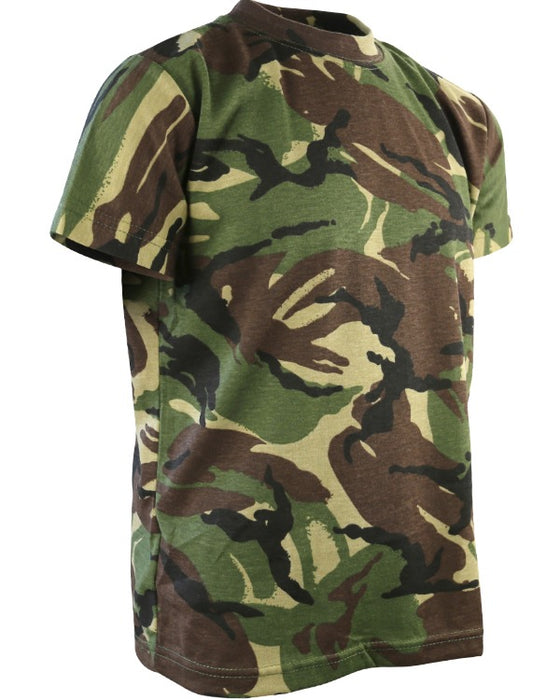 KombatUK Kids T-Shirt - DPM (Woodland)