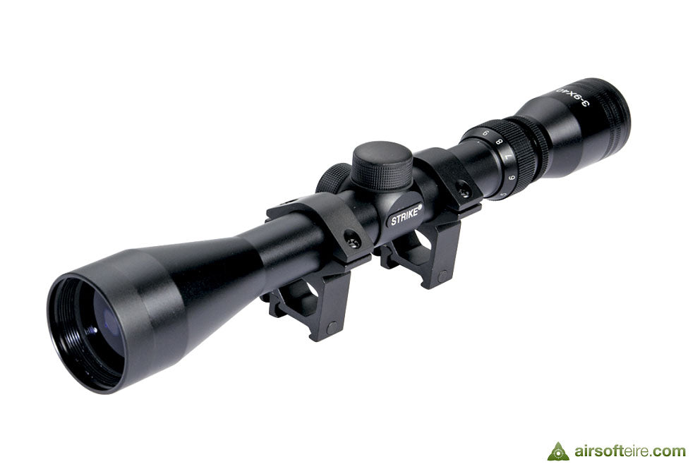 Strike 3-9X40 Scope & Ring Set