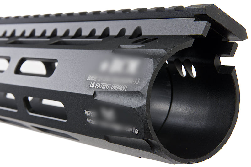 Angry Gun 13" BCM Style CMR M-Lok Rail For GBB / AEG / PTW - BLACK