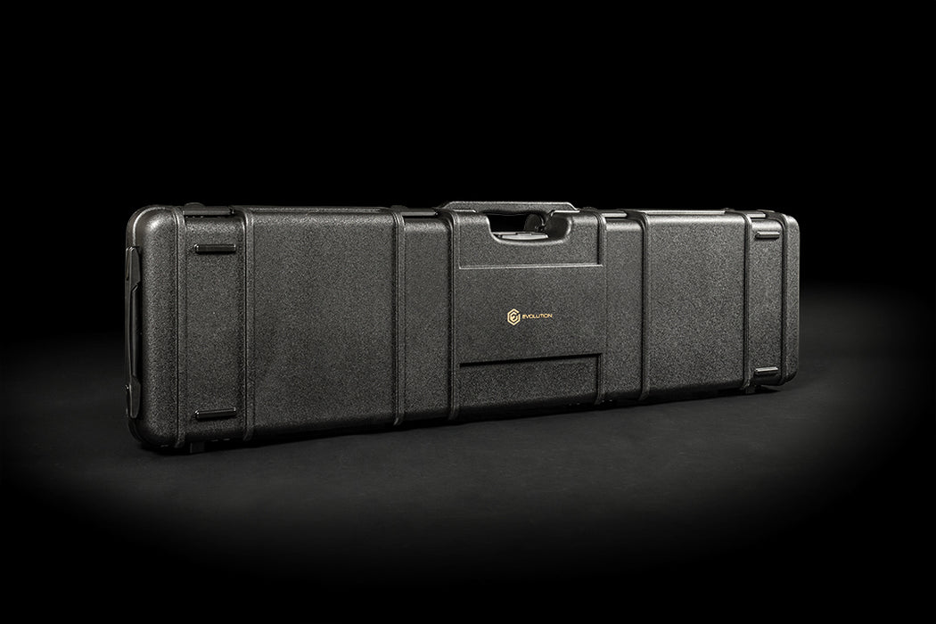 Evolution 117cm Wheeled Hard Rifle Case - Black