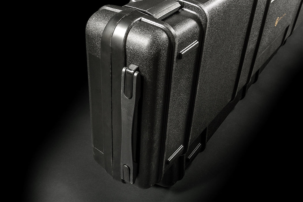 Evolution 117cm Wheeled Hard Rifle Case - Black