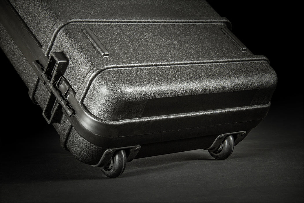 Evolution 117cm Wheeled Hard Rifle Case - Black
