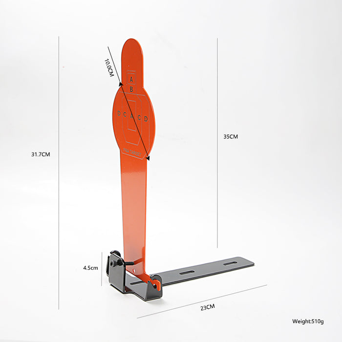 FMA Metal Knock Down Target - Orange