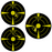 Jack Pyke 3" Spot Shot Sticker Targets x200