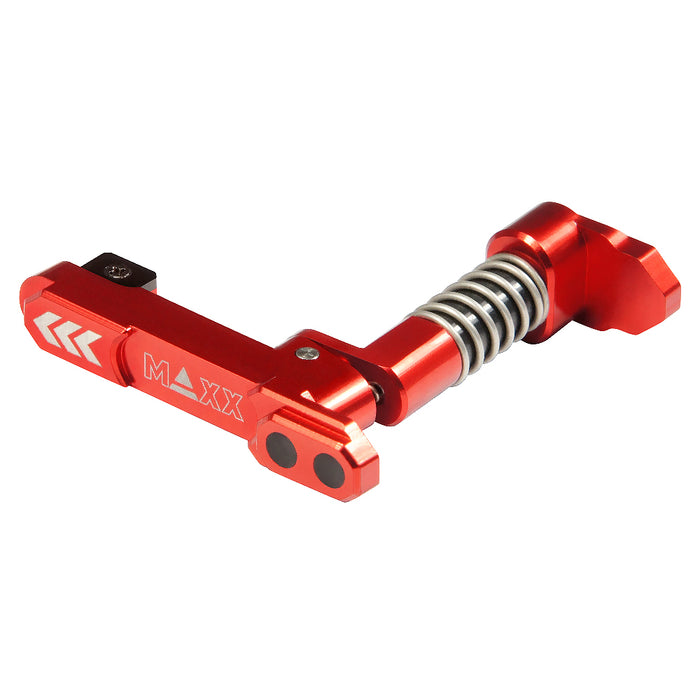 MAXX CNC Aluminum Advanced Magazine Release (Style B) - Red