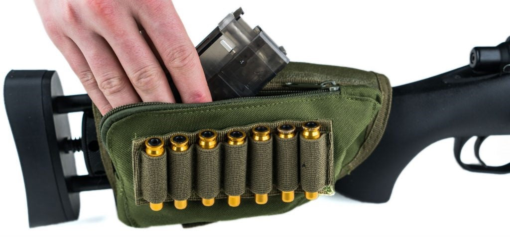 Novritsch Rifle Stock Pouch - Green