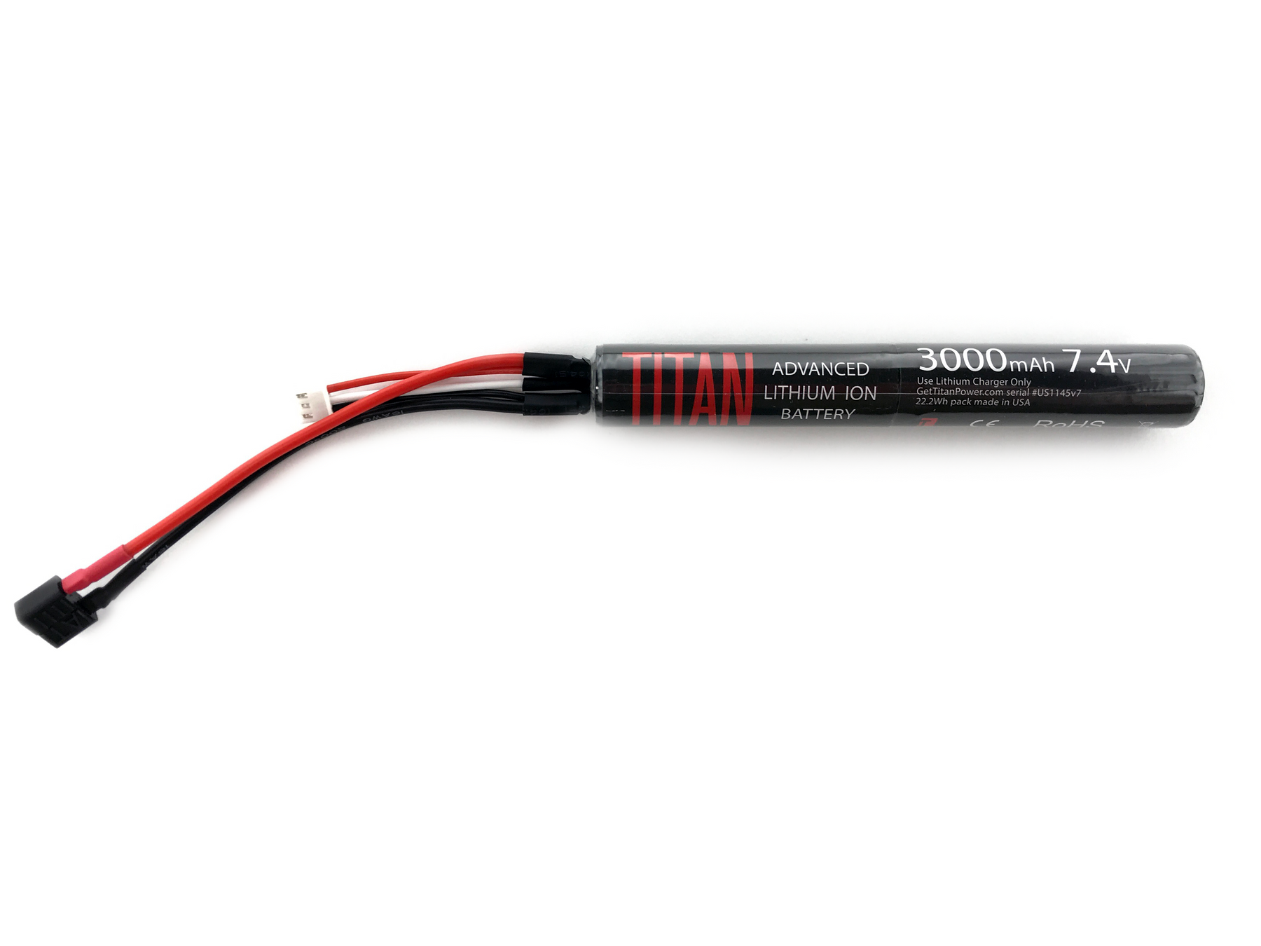 Titan 3000mAh 7.4V Deans - Stick