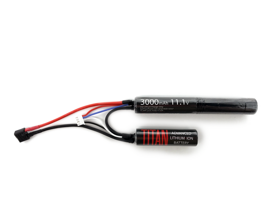 Titan 3000mAh 11.1V Deans - Nunchuck