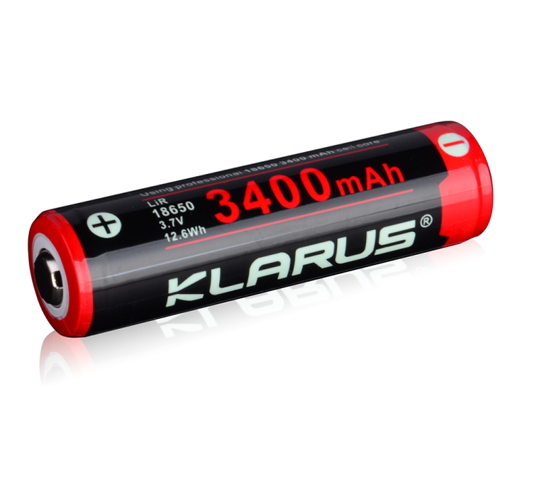 Klarus 18650 Rechargeable Battery -  3400mAh