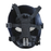 KombatUK Skull Mesh Mask - Black