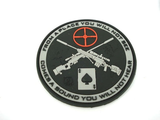 JTG 3D Rubber Sniper Patch - SWAT