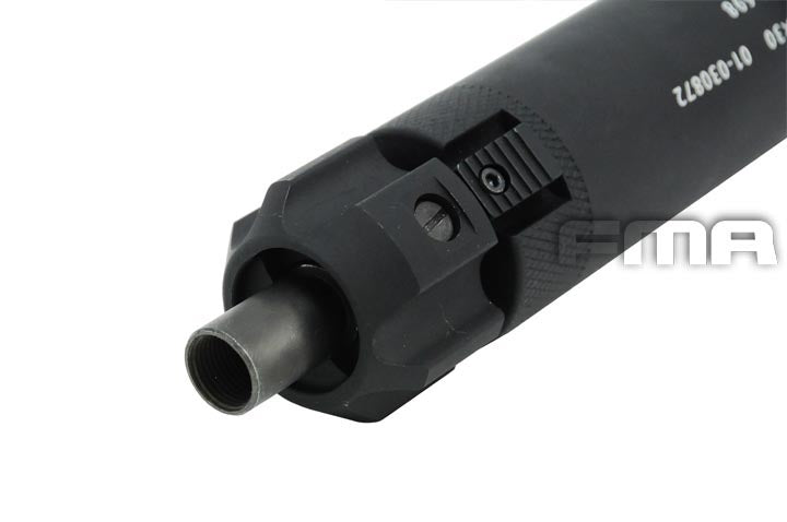 FMA MP7A1 Mock Suppressor For MP7 w Flash Hider - Black