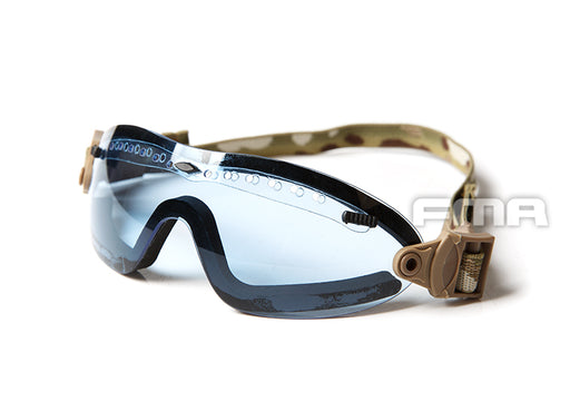 FMA Boogie Regulator Low Profile Eyewear - Blue