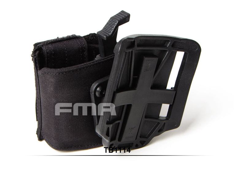 FMA Universal Pistol Holster - Black