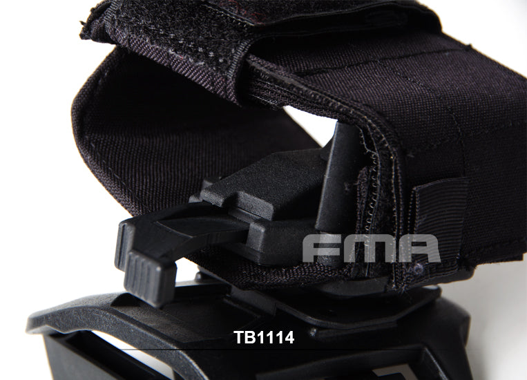 FMA Universal Pistol Holster - Black