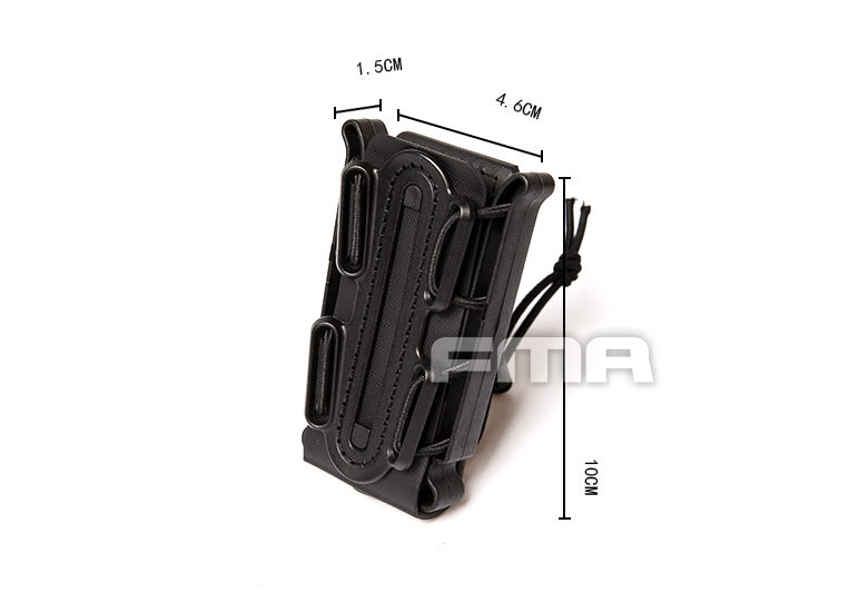 FMA 9mm Pistol/Scorpion/MP7 Magazine Pouch - Black