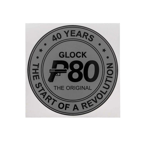 Glock P80 Anniversary Sticker