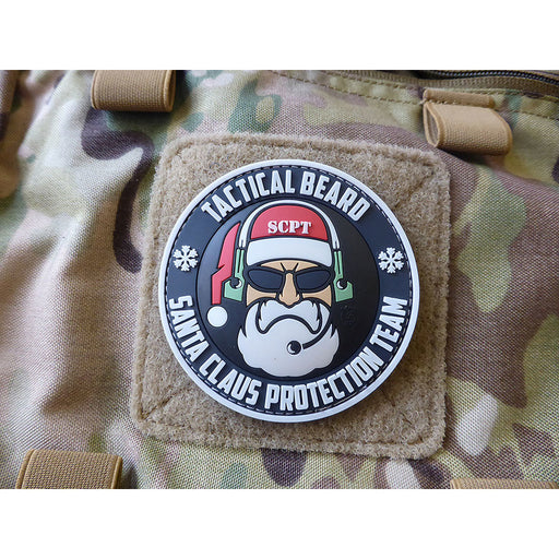 JTG 3D Tactical Beard Santa Claus Protection Team Patch