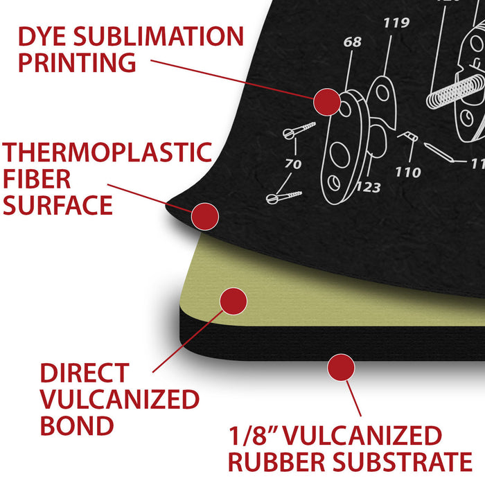 TekMat Walther P99 Exploded Work Mat