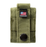 Zippo Black Crackle & Green Molle Pouch Lighter Set - 60005676